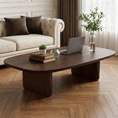 Haven Cove Furniture Korben Walnut Wood Coffee Table