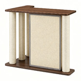 Haven Cove Furniture Lumi Side Table with Right Cat Scratching Board