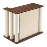 Haven Cove Furniture Lumi Side Table with Right Cat Scratching Board