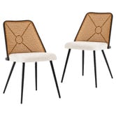 Haven Cove Furniture Ellowyn PE Rattan Dining Chairs