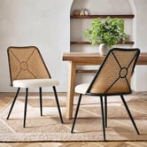 Haven Cove Furniture Ellowyn PE Rattan Dining Chairs