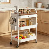 Haven Cove Furniture Remy 1 Drawer Storage Trolley