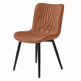 Haven Cove Furniture Zella Faux Leather Dining Chairs