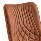 Haven Cove Furniture Zella Faux Leather Dining Chairs