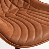Haven Cove Furniture Zella Faux Leather Dining Chairs