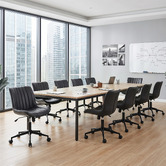 Haven Cove Furniture Lexberg Faux Leather Desk Chair