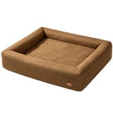 Haven Cove Furniture Loid Orthopedic Fleece Calming Dog Bed