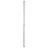 Momo Handles Arpa 1178mm Round Aluminium Cabinet Handle with Backplate