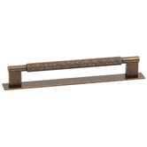 Momo Handles Arpa Round Aluminium D-Shaped Cabinet Handle with Backplate