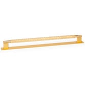 Momo Handles Arpa Round Aluminium D-Shaped Cabinet Handle with Backplate