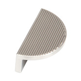 Momo Handles Barrington Eclipse Zinc Alloy Ribbed Lip Cabinet Handle