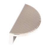 Momo Handles Barrington Eclipse Zinc Alloy Ribbed Lip Cabinet Handle