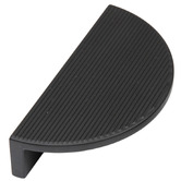 Momo Handles Barrington Eclipse Zinc Alloy Ribbed Lip Cabinet Handle