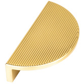 Momo Handles Barrington Eclipse Zinc Alloy Ribbed Lip Cabinet Handle