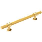 Momo Handles Belgravia Round Brass Bar Cabinet Handle