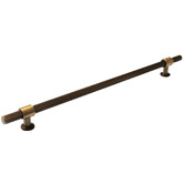 Momo Handles Belgravia Round Brass Bar Cabinet Handle
