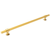 Momo Handles Belgravia Round Brass Bar Cabinet Handle