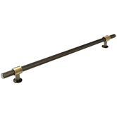 Momo Handles Belgravia Round Brass Bar Cabinet Handle