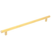 Momo Handles Bellevue Round Brass Knurled Bar Cabinet Handle