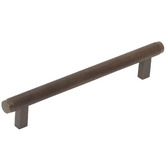 Momo Handles Bellevue Round Brass Knurled Bar Cabinet Handle