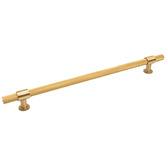 Momo Handles Belgravia Round Brass Bar Cabinet Handle