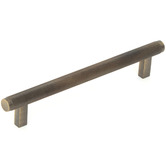 Momo Handles Bellevue Round Brass Knurled Bar Cabinet Handle