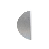 Momo Handles Sola Half Round Stainless Steel Lip Cabinet Handle