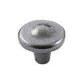 Momo Handles Crosby Pewter Round Cast Iron Knob
