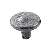 Momo Handles Crosby Pewter Round Cast Iron Knob