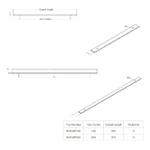 Momo Handles Bellevue Brass Backplate