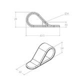 Momo Handles Belt Zinc Alloy Pull Loop Cabinet Handle