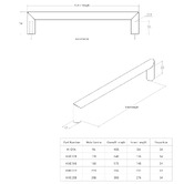 Momo Handles Bergamo D-Shaped Cabinet Handle