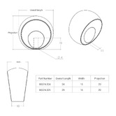 Momo Handles Ball Round Zinc Alloy Knob