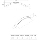Momo Handles Brooklyn Zinc Alloy Bow Cabinet Handle