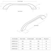 Momo Handles New Prato Zinc Alloy Bow Cabinet Handle