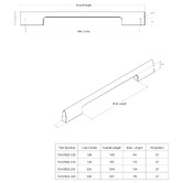 Momo Handles Vieste Aluminium D-Shaped Cabinet Handle