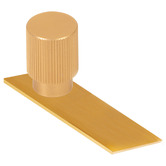 Momo Handles Arpa Round Aluminium Knob with Backplate