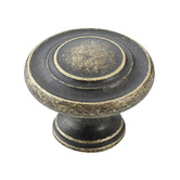 Momo Handles Florencia Round Zinc Alloy Concentric Knob