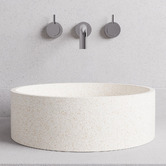 Madu Living Bella 370mm Round Terrazzo Above Counter Basin