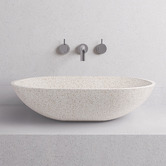 Madu Living Maeve 520mm Oval Terrazzo Above Counter Basin