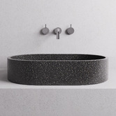 Madu Living Margo 575mm Oval Terrazzo Above Counter Basin