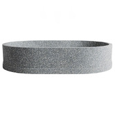 Madu Living Margo 585mm Oval Terrazzo Above Counter Basin