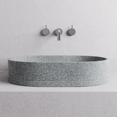 Madu Living Margo 585mm Oval Terrazzo Above Counter Basin