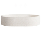 Madu Living Margo 575mm Oval Terrazzo Above Counter Basin