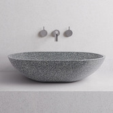Madu Living Maeve 520mm Oval Terrazzo Above Counter Basin