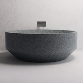 Madu Living Eden 1500mm Round Terrazzo Freestanding Bath with Overflow