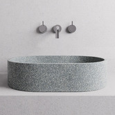 Madu Living Margo 450mm Oval Terrazzo Above Counter Basin