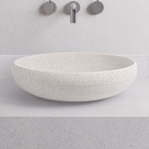 Madu Living Bonnie 360mm Round Terrazzo Above Counter Basin