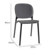 S.CAB Design Hug Outdoor Side Chairs