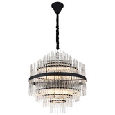 Vencha Chloe Glass 13-Light Chandelier